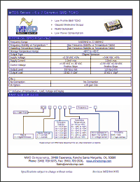 Click here to download MTDS315CV Datasheet