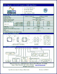 Click here to download MSH110048H Datasheet