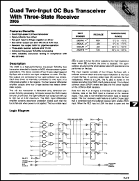 Click here to download 2905FM Datasheet