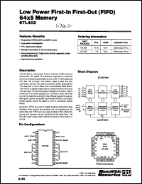 Click here to download 67L402JSHRP Datasheet