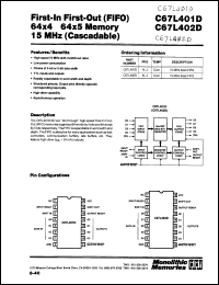 Click here to download C67L402DJSHRP Datasheet