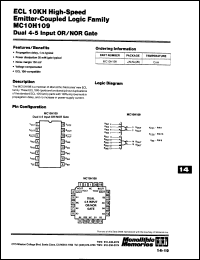 Click here to download MC10H209JSHRP Datasheet