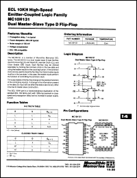 Click here to download MC10H131NSHRP Datasheet