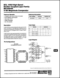 Click here to download MC10H166NL Datasheet