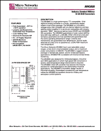 Click here to download MN3850H/B Datasheet