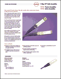 Click here to download 74742-0002 Datasheet