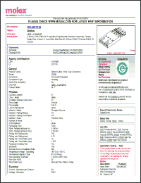 Click here to download A-70400-3054 Datasheet