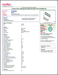 Click here to download 0908582004 Datasheet