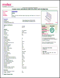 Click here to download 0026605050 Datasheet