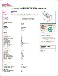 Click here to download 0025026070 Datasheet