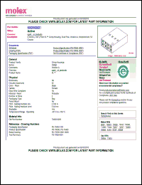 Click here to download 70450-0025 Datasheet