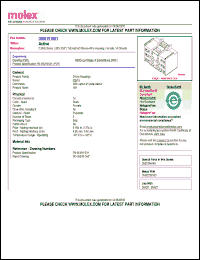 Click here to download 35519-1601 Datasheet