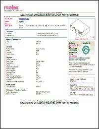 Click here to download 0022012111 Datasheet