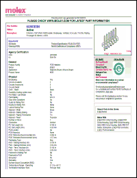 Click here to download 41661-0184 Datasheet