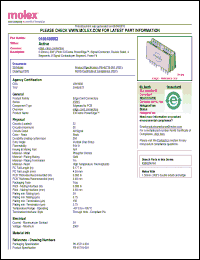 Click here to download 45845-0003 Datasheet