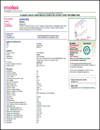 Click here to download 0436501022 Datasheet