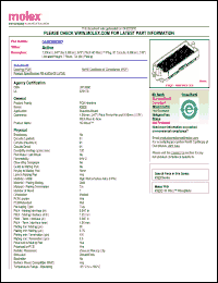 Click here to download 45830-0207 Datasheet