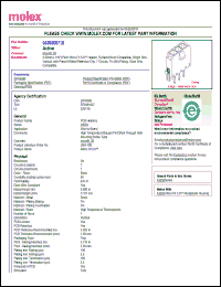 Click here to download 0436500718 Datasheet