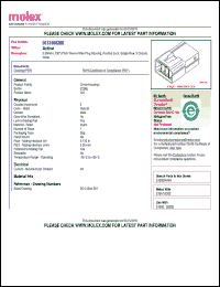 Click here to download 0513460300 Datasheet