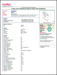 Click here to download 0705430011 Datasheet