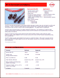 Click here to download 86003-5400 Datasheet