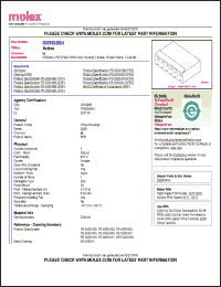 Click here to download 0009524054 Datasheet