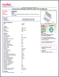 Click here to download 22-05-3261 Datasheet