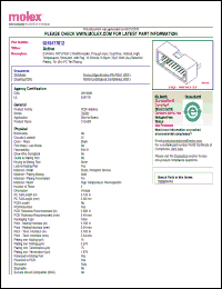 Click here to download A-70568-0038 Datasheet