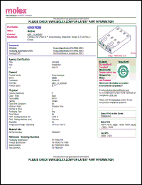 Click here to download 70066-0077 Datasheet