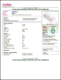 Click here to download 35023-0011 Datasheet