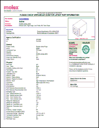 Click here to download 43249-8925 Datasheet