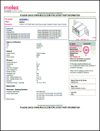 Click here to download 52025-0811 Datasheet