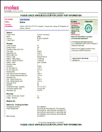 Click here to download 0520302629 Datasheet