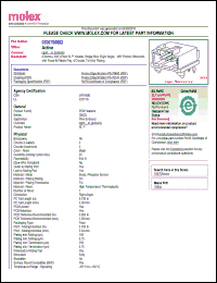 Click here to download 0705750003 Datasheet