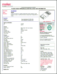 Click here to download 14-60-0167 Datasheet