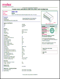 Click here to download 0026011108 Datasheet