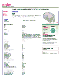 Click here to download 0039295023 Datasheet