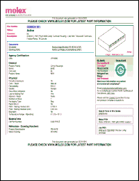 Click here to download 26-03-4181 Datasheet