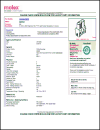 Click here to download 0050842032 Datasheet