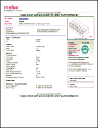 Click here to download 35023-0006 Datasheet