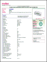 Click here to download 47590-0001 Datasheet