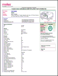 Click here to download 0705750022 Datasheet