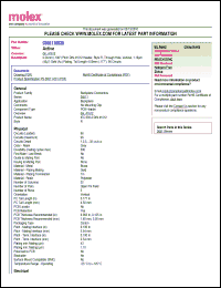 Click here to download 36511-0025 Datasheet