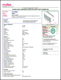 Click here to download 0719730229 Datasheet