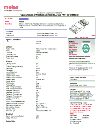 Click here to download 14-60-1231 Datasheet