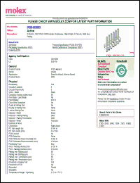 Click here to download 41662-A08A501 Datasheet