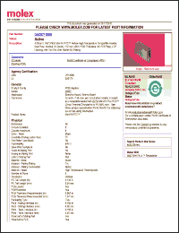 Click here to download 46207-1008 Datasheet