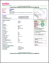 Click here to download 0050579521 Datasheet