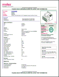 Click here to download 43025-0800 Datasheet