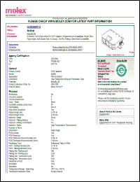 Click here to download 43650-0912 Datasheet